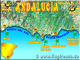 Map of Andalucia