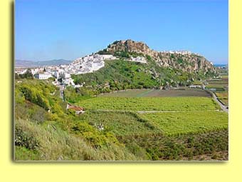 Salobrena's Rock with Moorish Castle